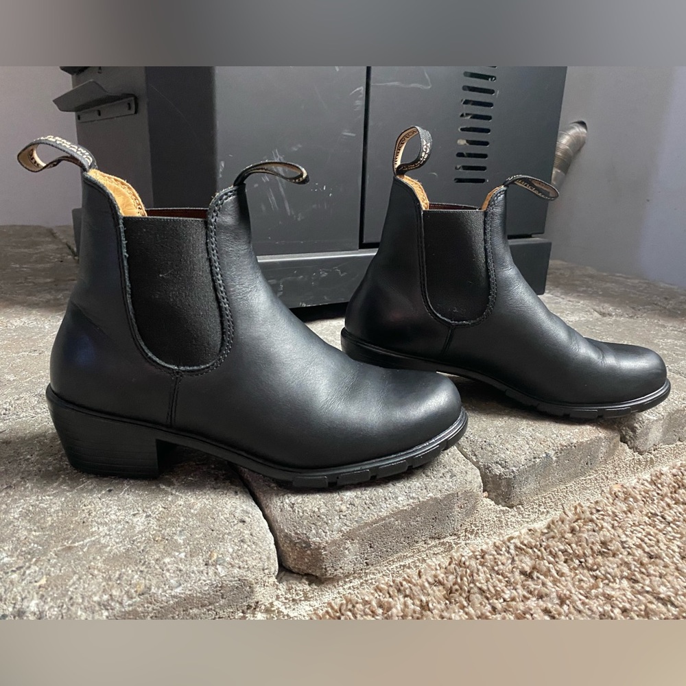 Blundstone Womens Black Smooth Leather  #1671 AU Size 5.0 US size 8.0M NWOT